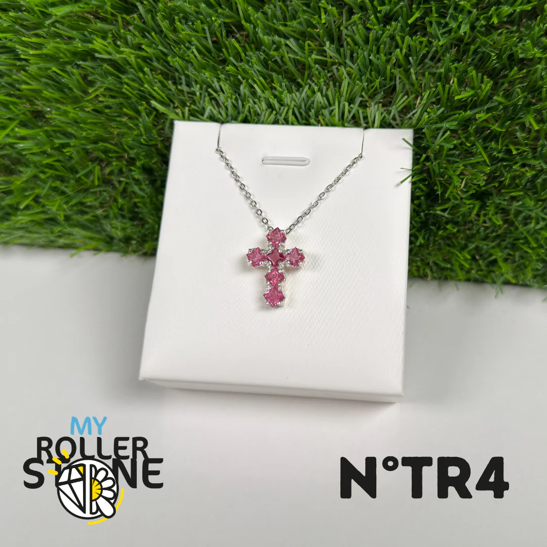 Pendentif Tourmaline Rose (Rubellite) – Argent 925- #4 - Image 2