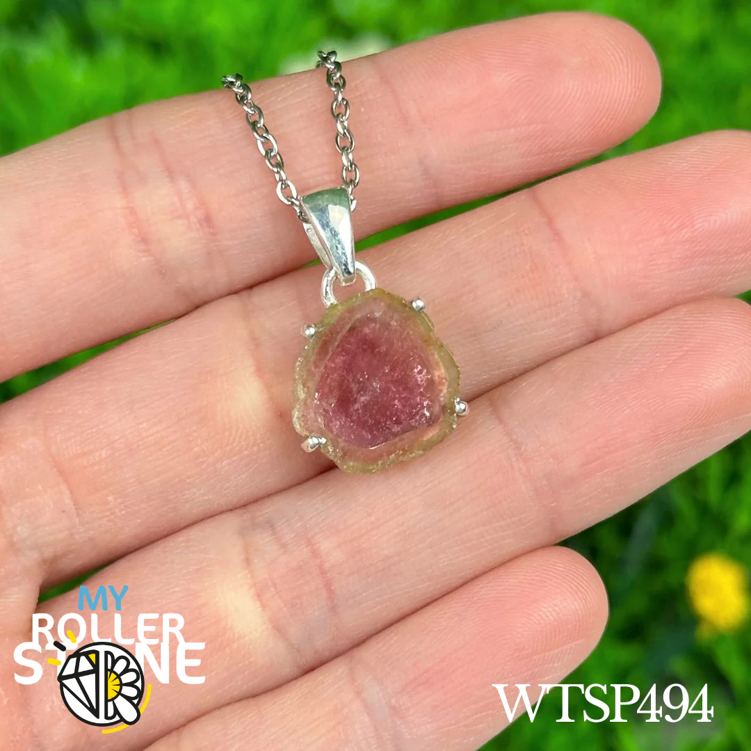 Pendentif Tourmaline Watermelon #WTSP494
