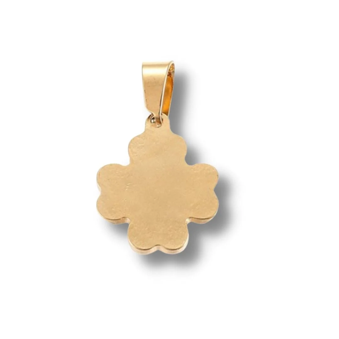 Pendentif trĂšfle Ă 4 feuilles - Image 3