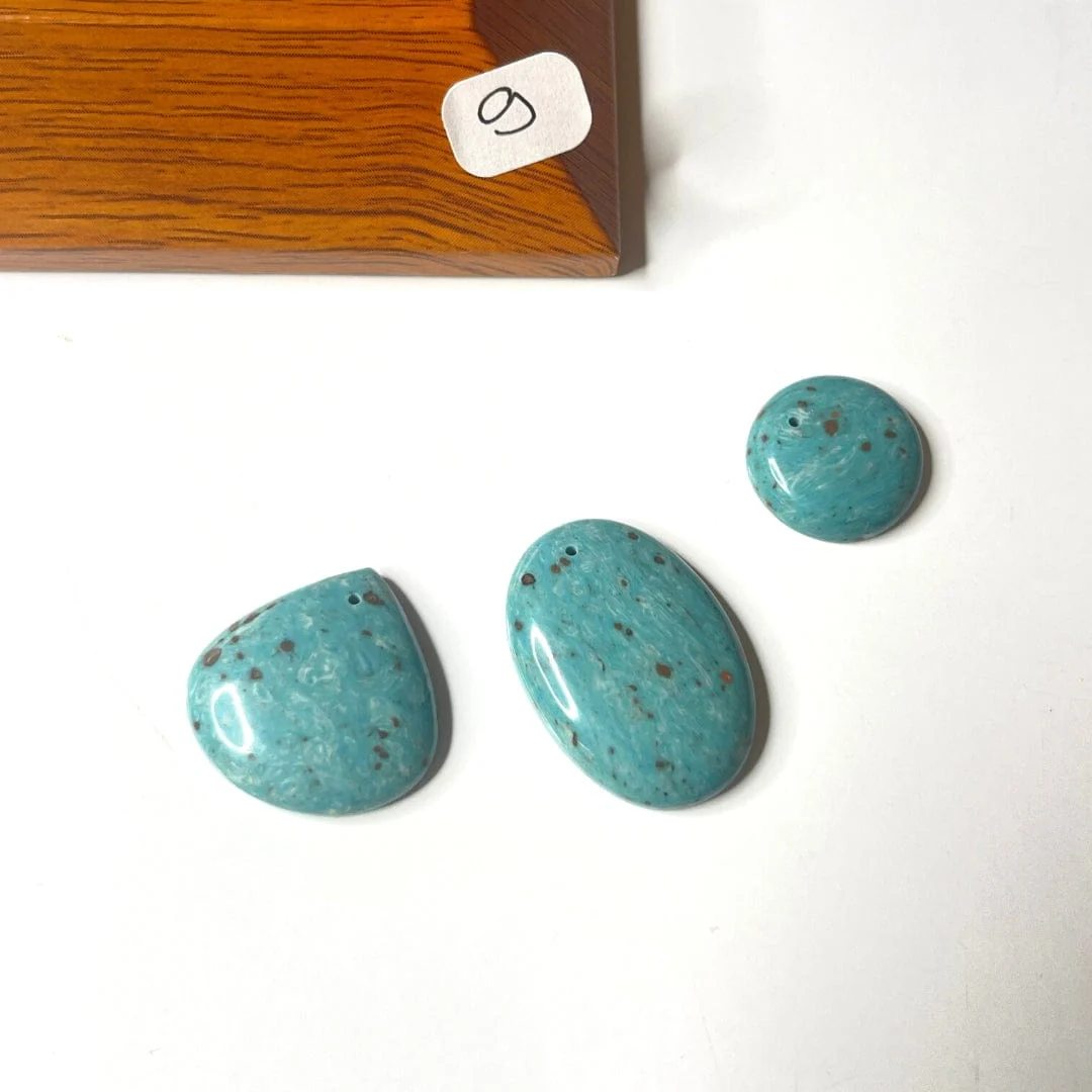 Pendentif Turquoise Africaine - Image 3