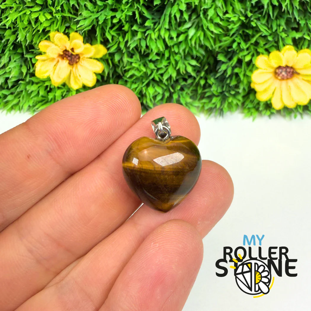 Pendentifs coeur pierre (13 variantes) - Image 15