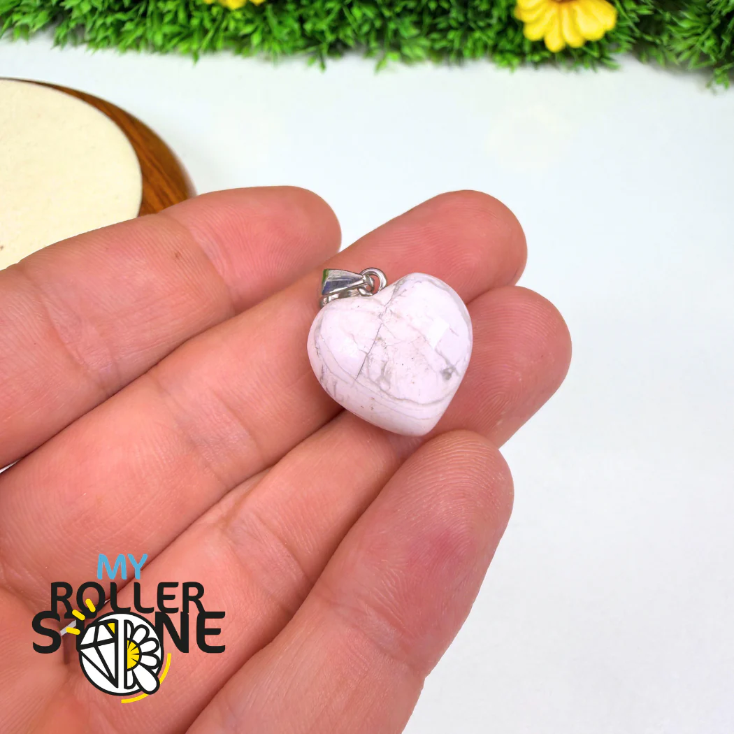 Pendentifs coeur pierre (13 variantes) - Image 8