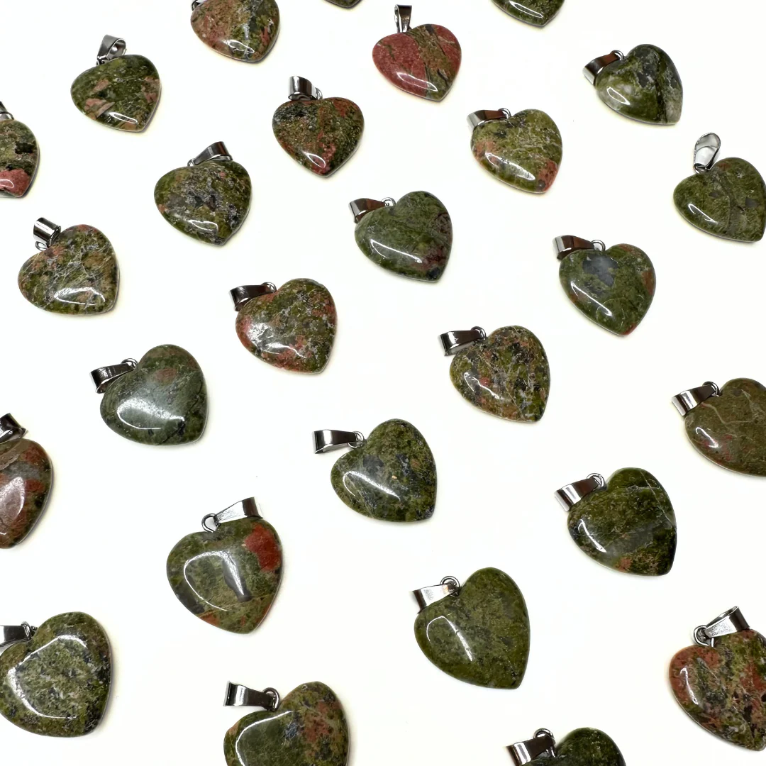 Pendentifs coeur plat (10 variantes) - Image 13