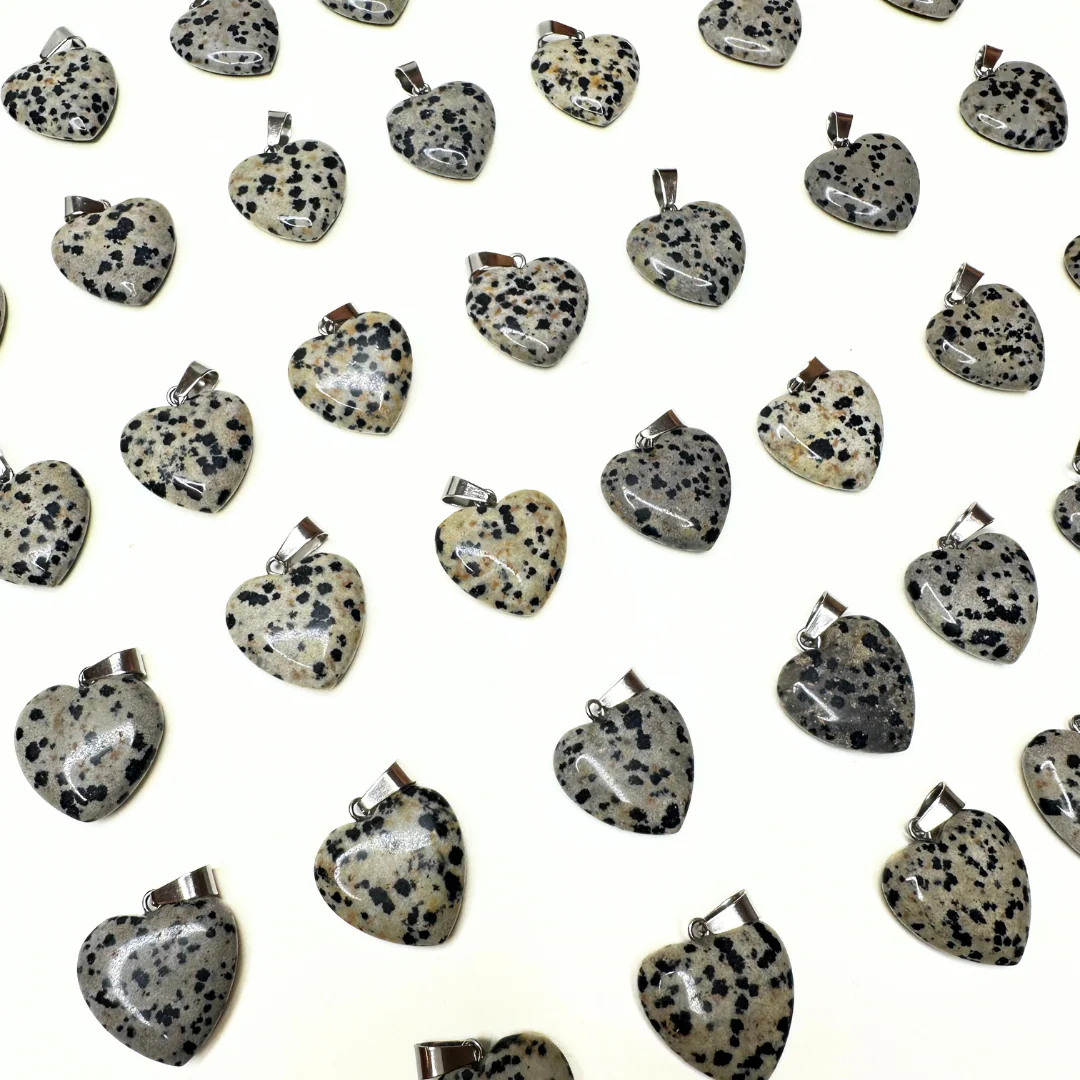 Pendentifs coeur plat (10 variantes) - Image 2