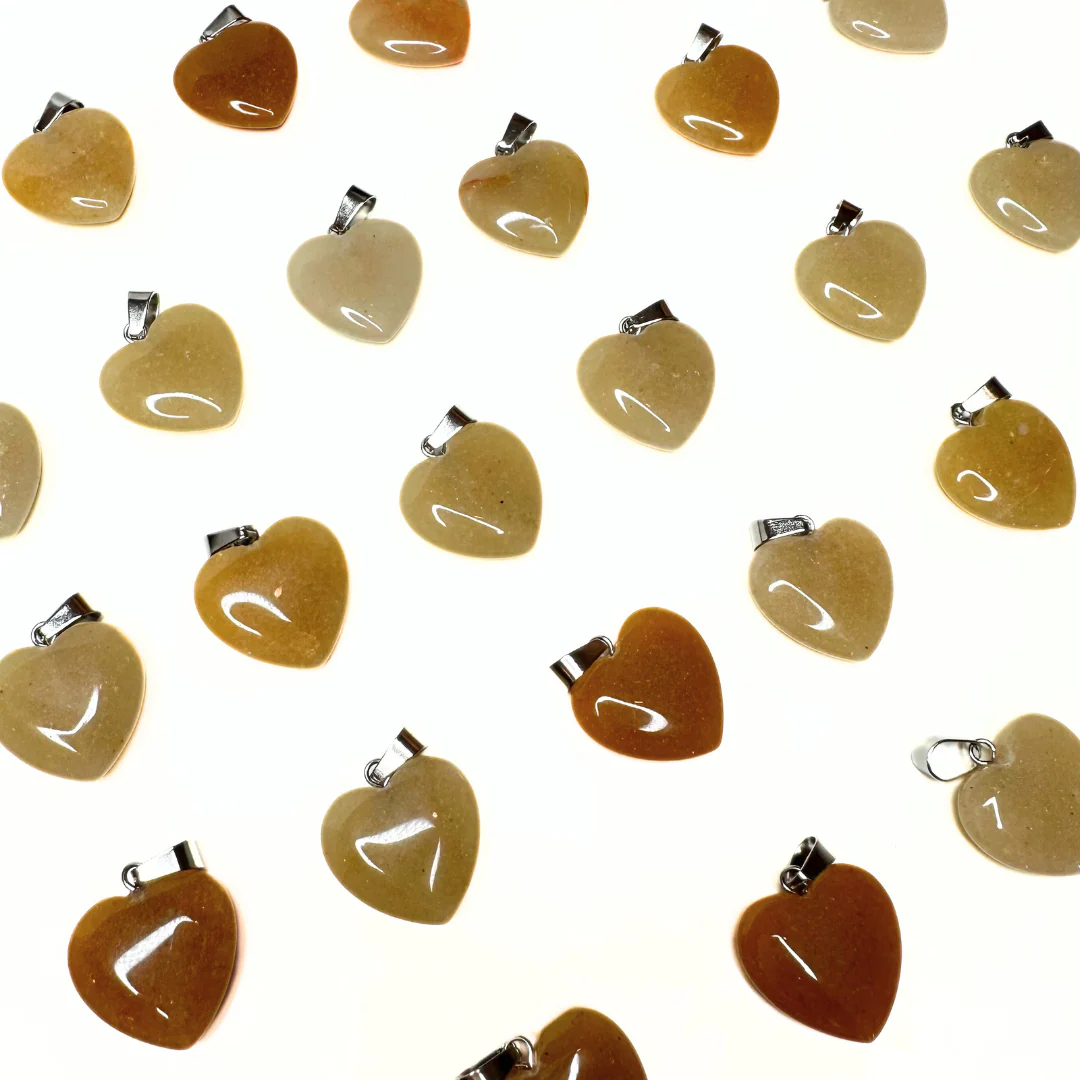 Pendentifs coeur plat (10 variantes) - Image 4