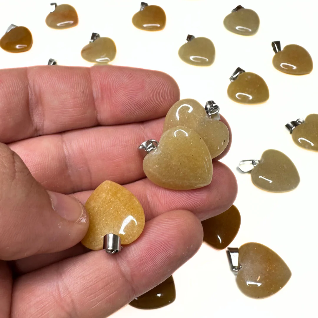 Pendentifs coeur plat (10 variantes) - Image 6