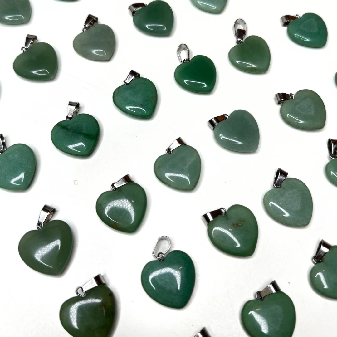 Pendentifs coeur plat (10 variantes) - Image 7