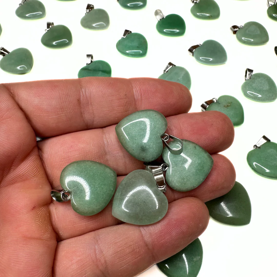 Pendentifs coeur plat (10 variantes) - Image 8