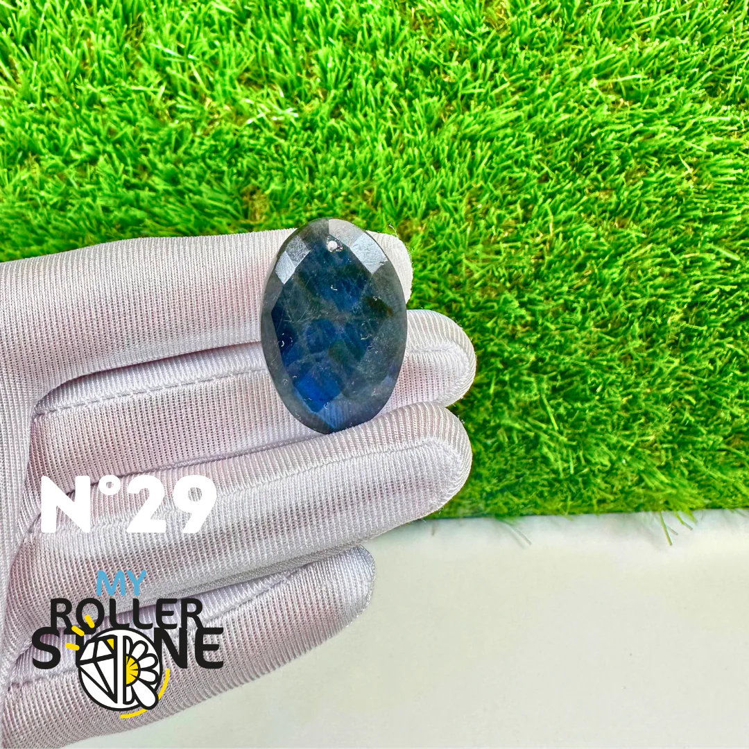 Pendentifs Labradorite Blue Fire Facettée 5A - Image 31