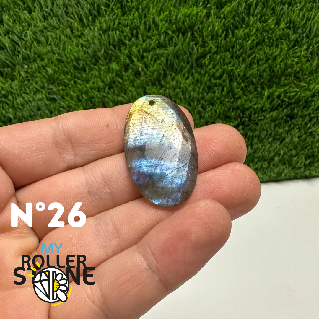 Pendentifs Labradorite Facettée 5A - Image 15