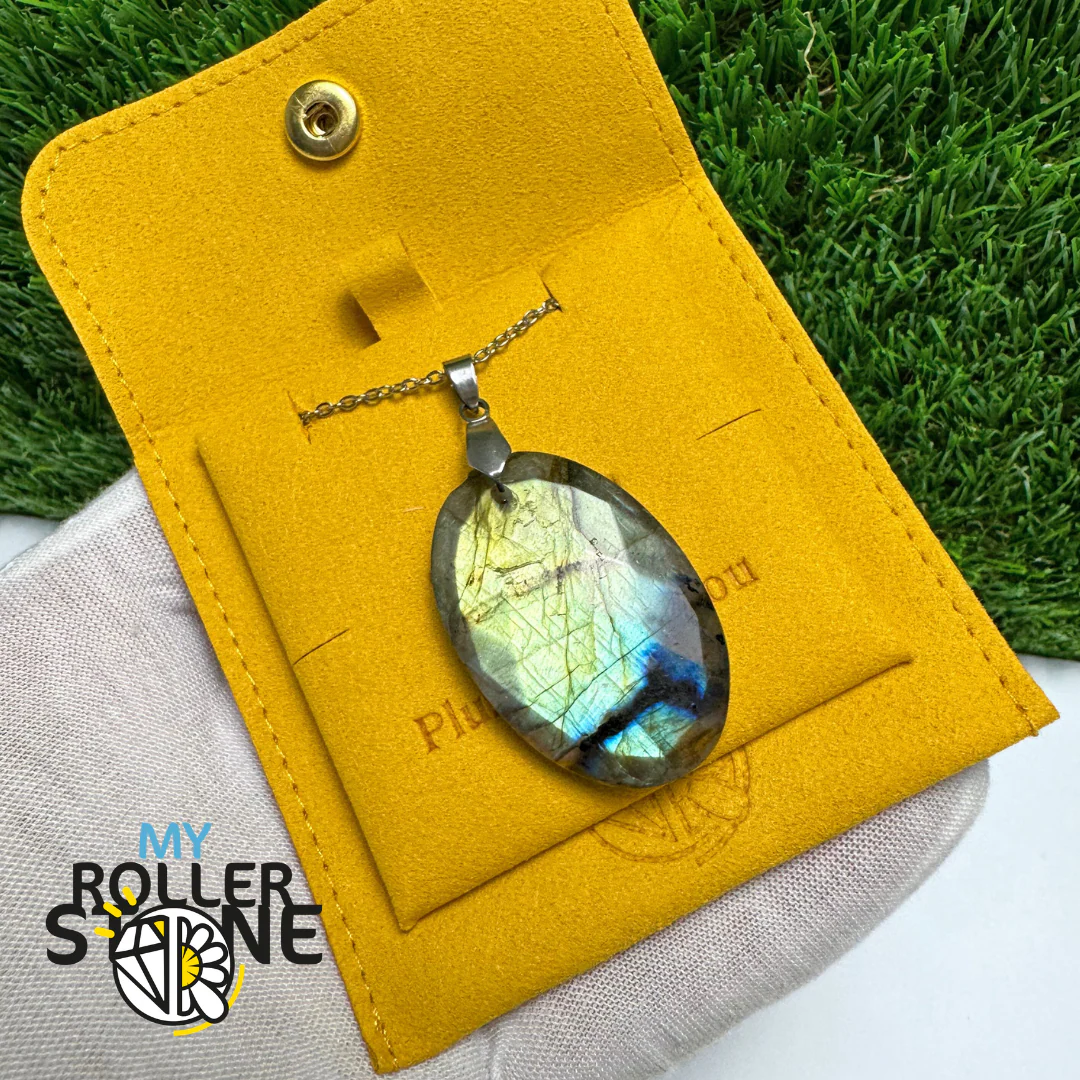 Pendentifs Labradorite Facettée 5A - Image 2