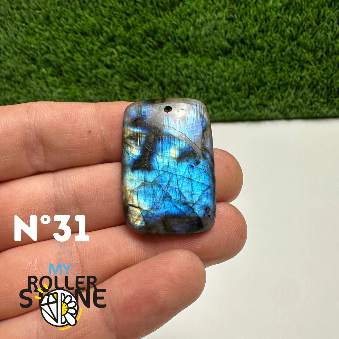Pendentifs Labradorite Facettée 5A - Image 28
