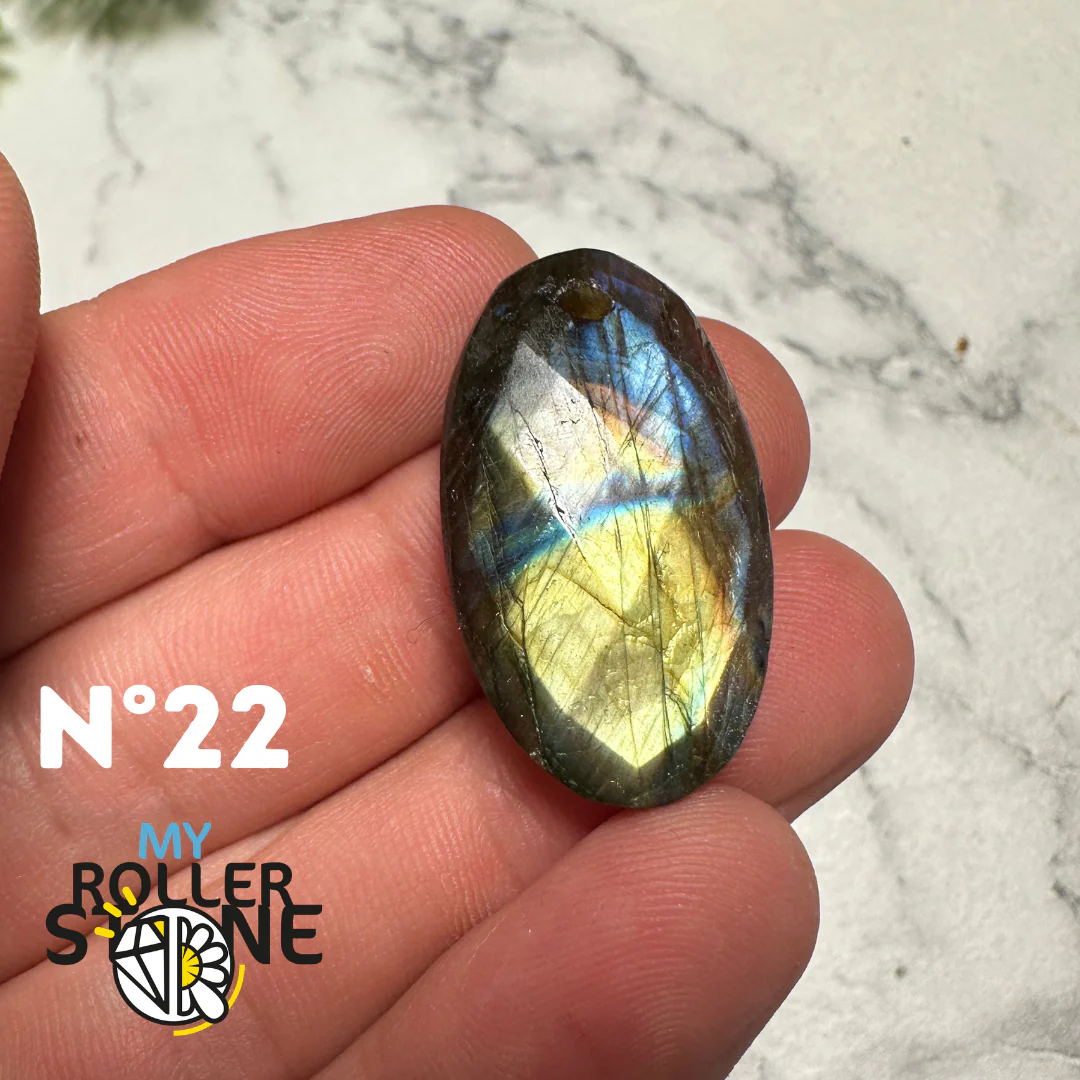 Pendentifs Labradorite Facettée 5A - Image 6