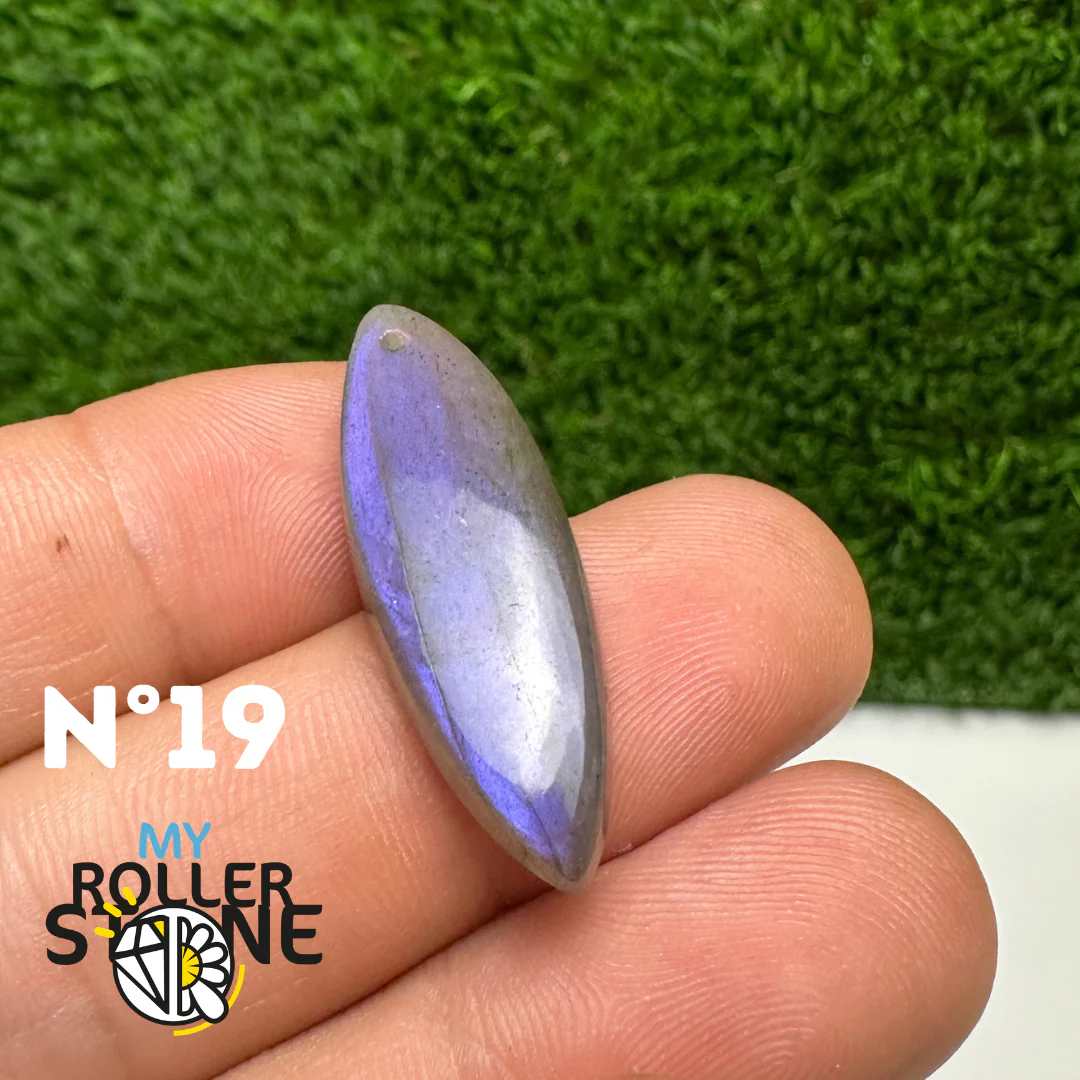Pendentifs Labradorite Violette forme Libre 5A - Image 21