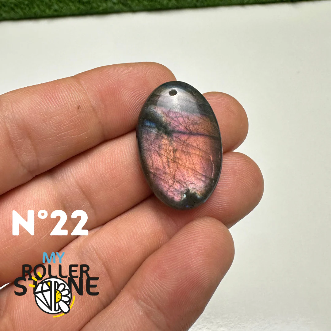 Pendentifs Labradorite Violette forme Libre 5A - Image 24