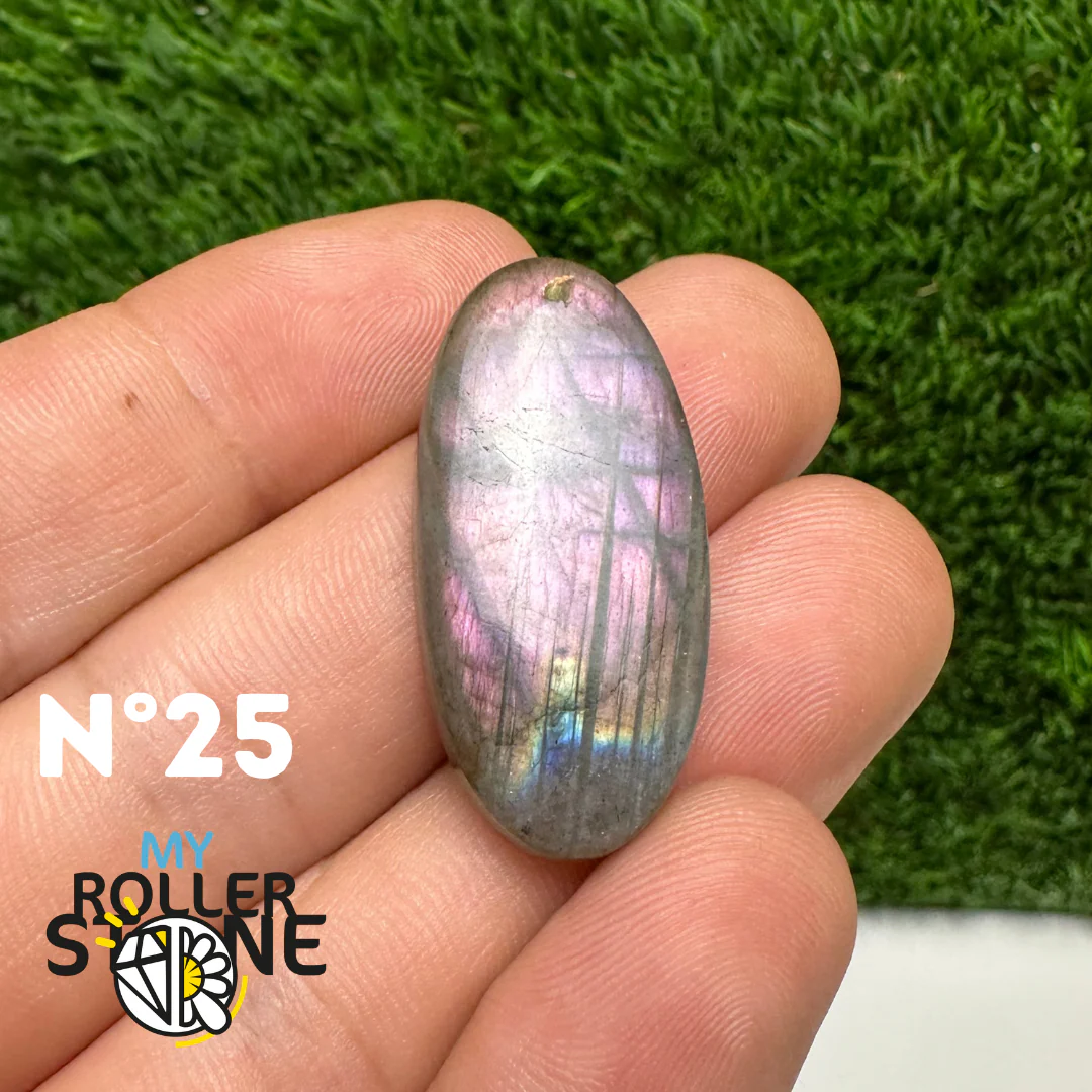 Pendentifs Labradorite Violette forme Libre 5A - Image 27