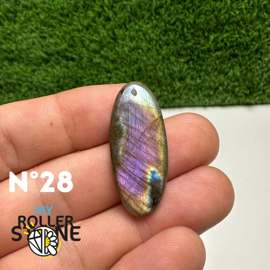 Pendentifs Labradorite Violette forme Libre 5A - Image 30