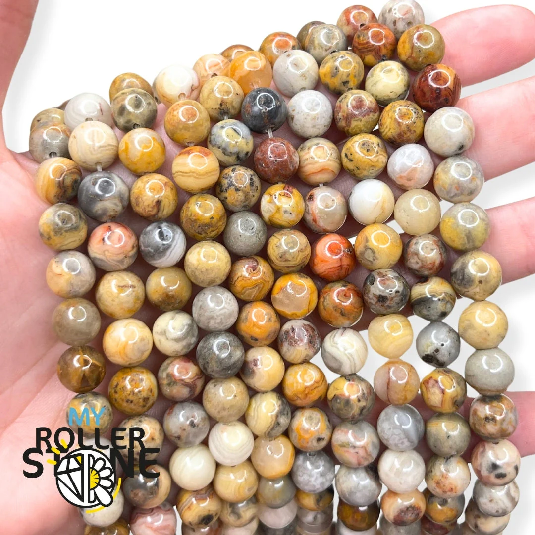 Perle Agate Crazy Dentelle
