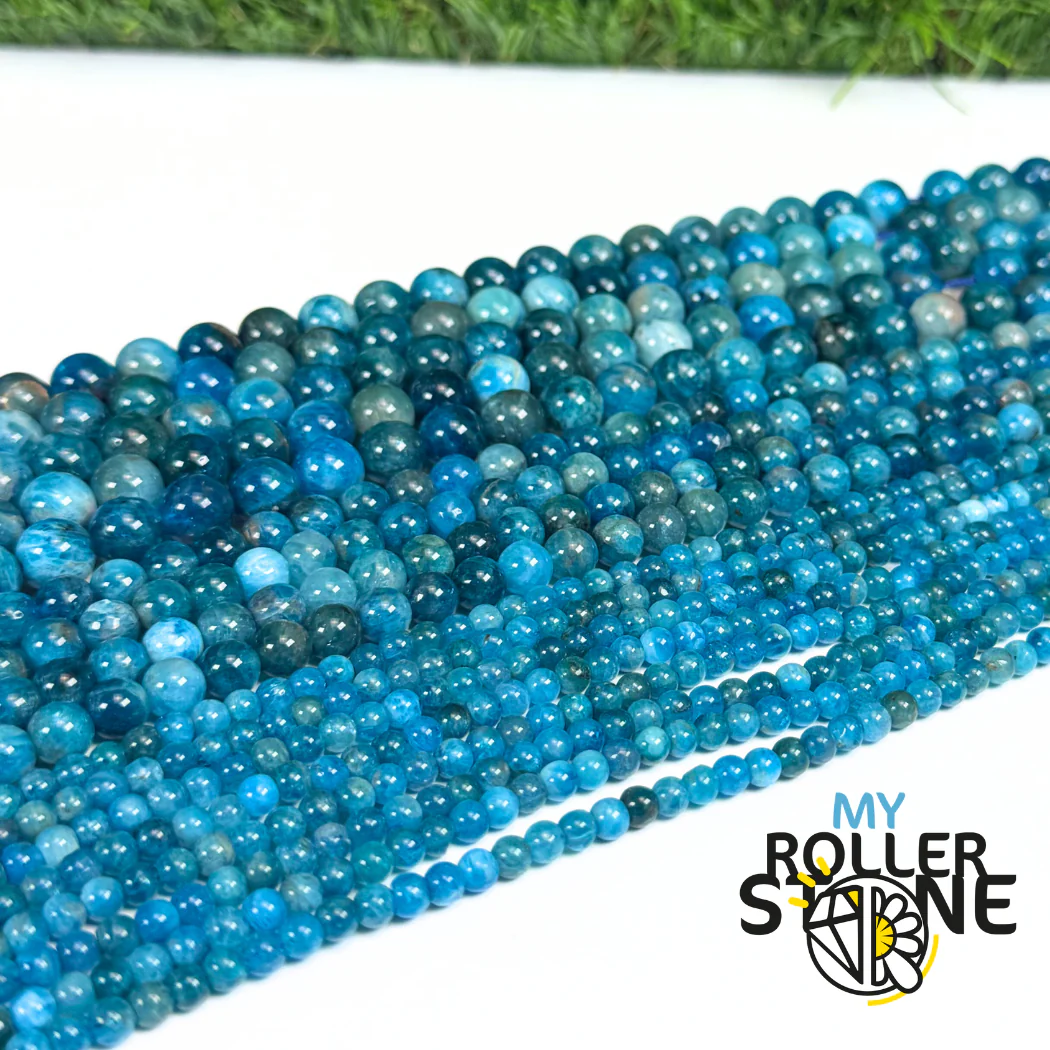 Perle Apatite Bleue 3A