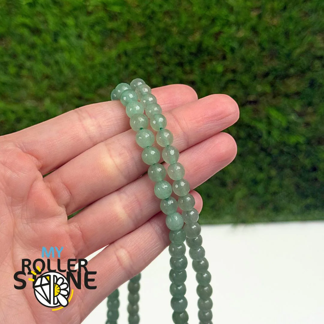Perle Aventurine facettée 6MM-8MM-10MM - Image 2