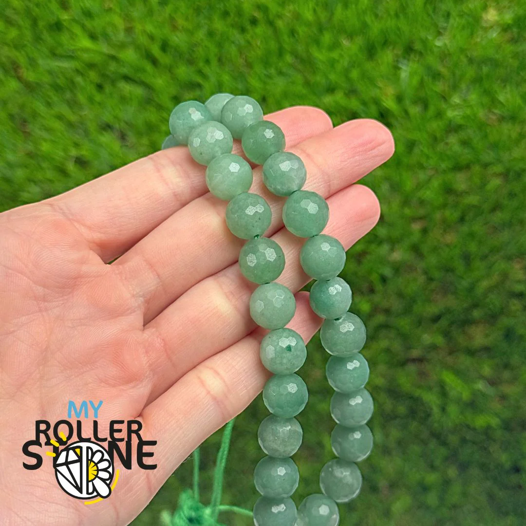 Perle Aventurine facettée 6MM-8MM-10MM - Image 3