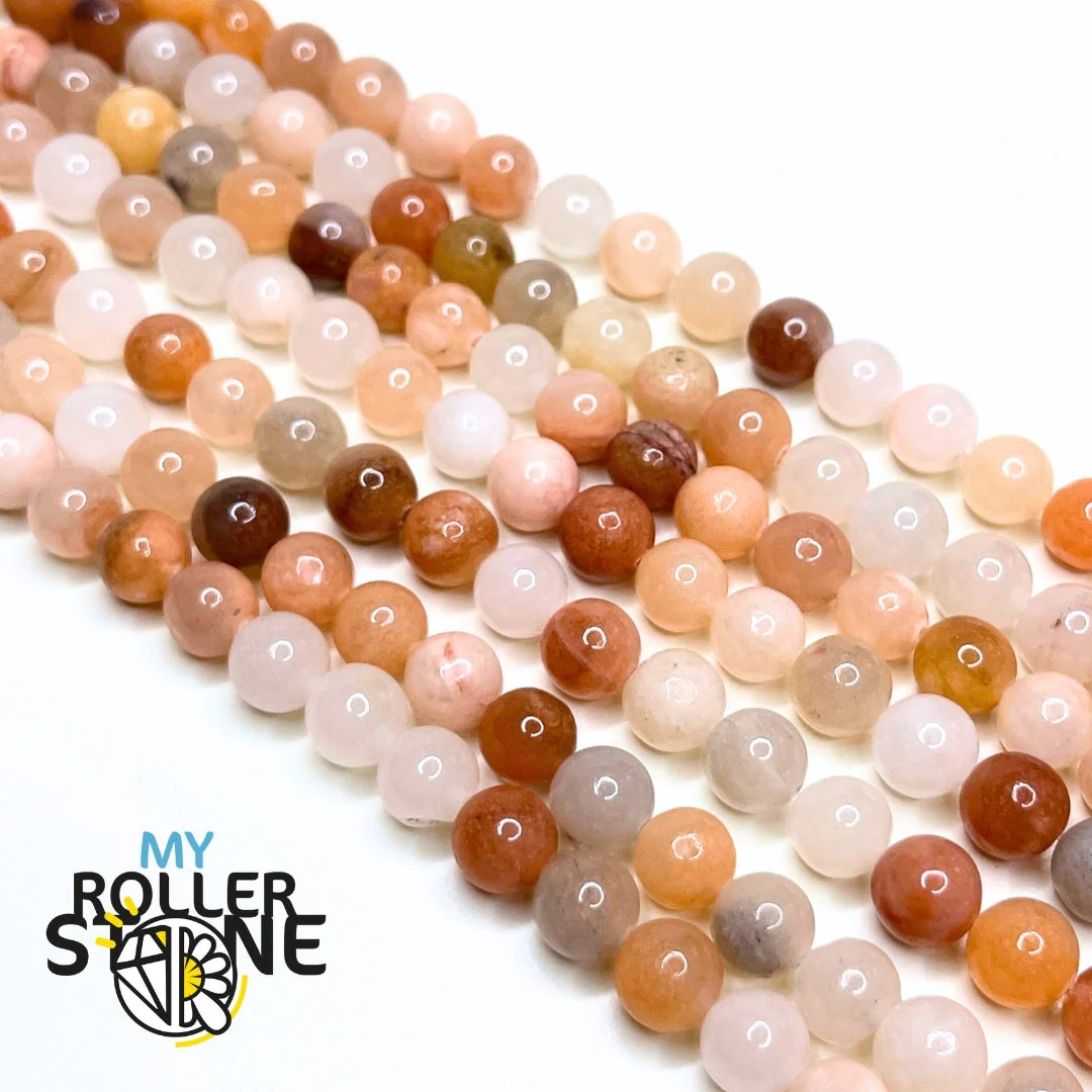 Perle Aventurine rose - Image 2