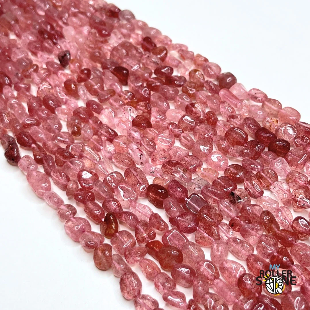 Perle Baroque Quartz Fraise - Image 2