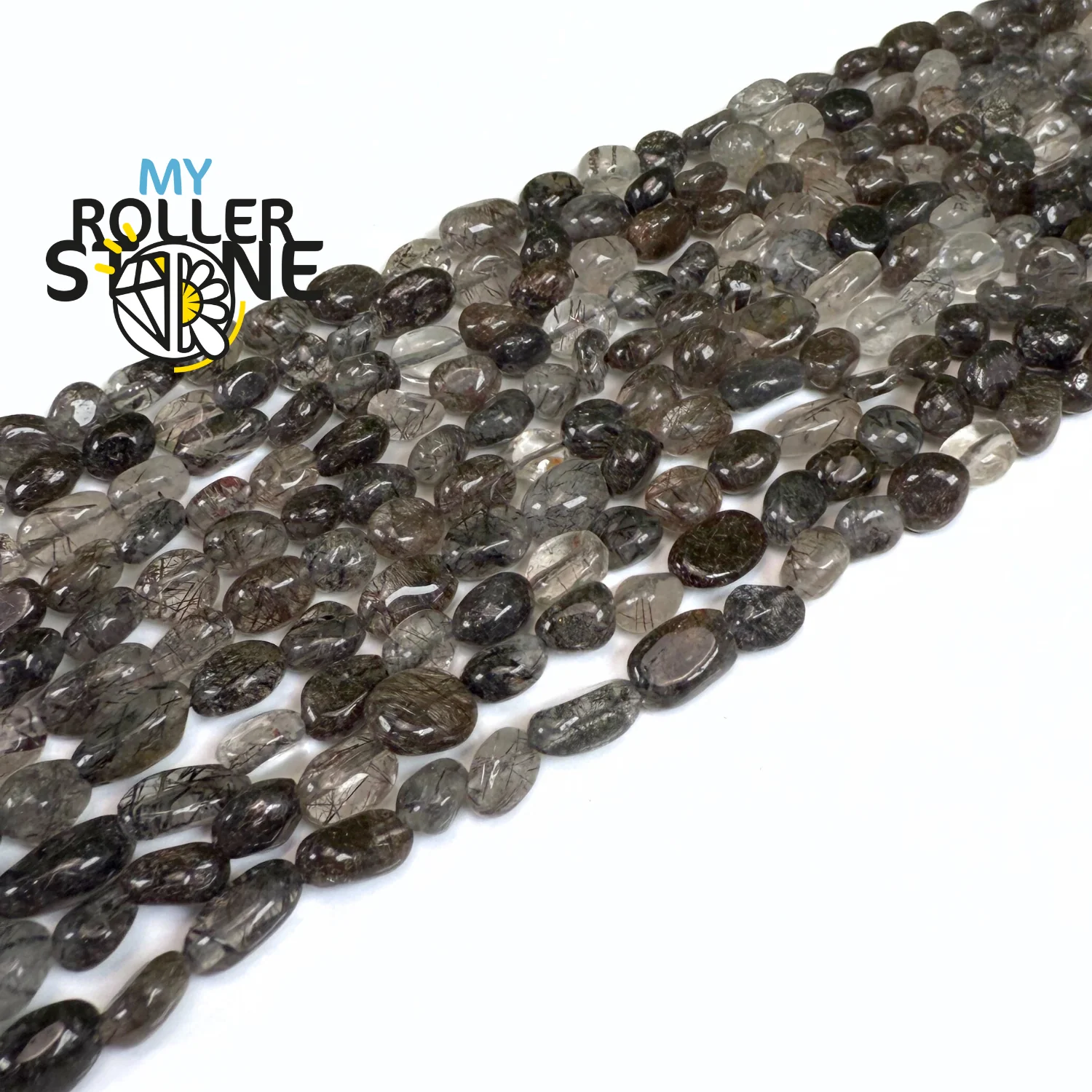 Perle Baroque Quartz Tourmaline - Image 2