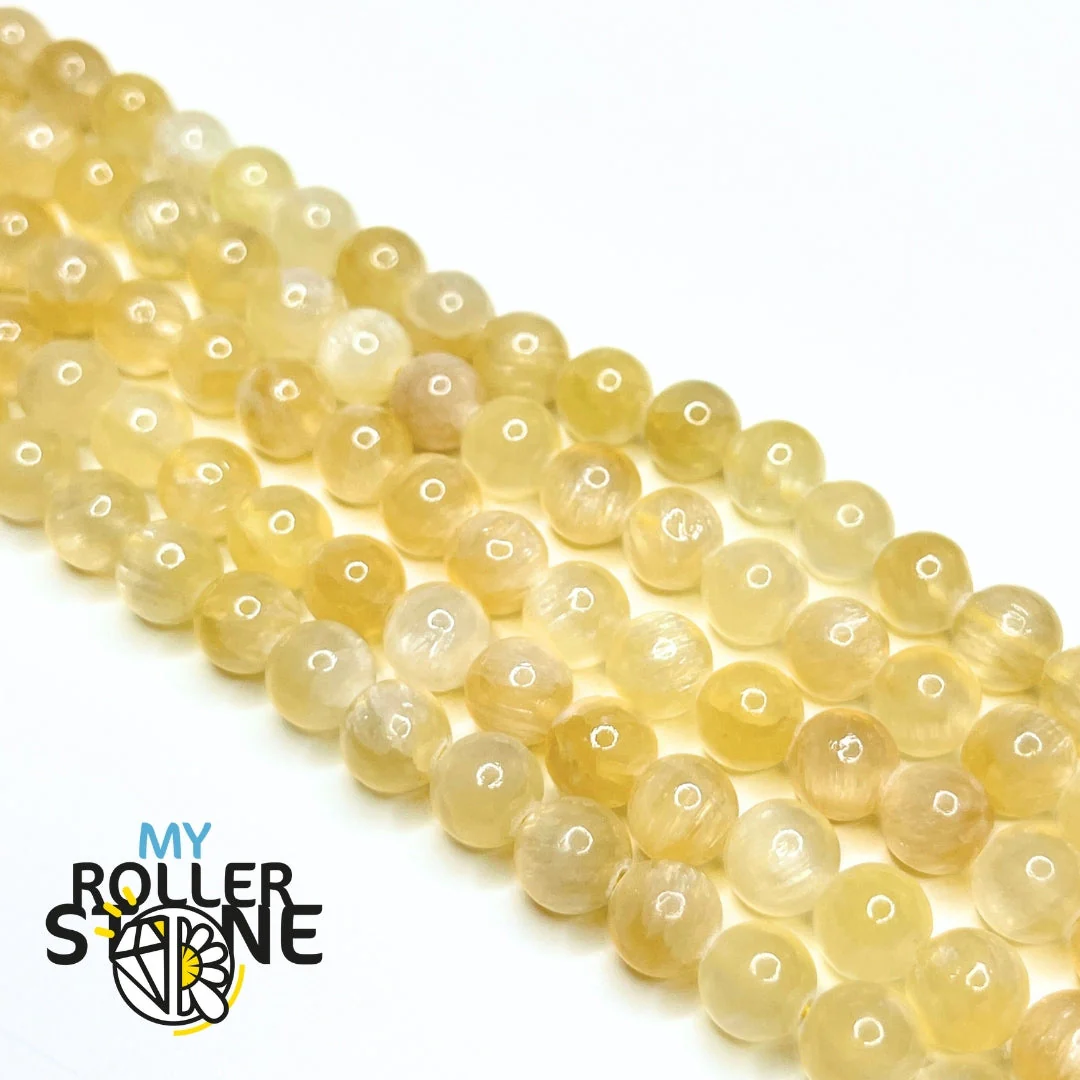 Perle Calcite Jaune 5A - Image 2