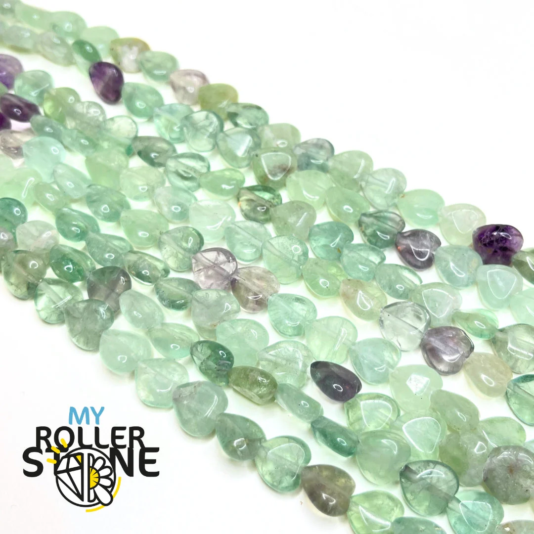Perle Coeur Fluorite - Image 2