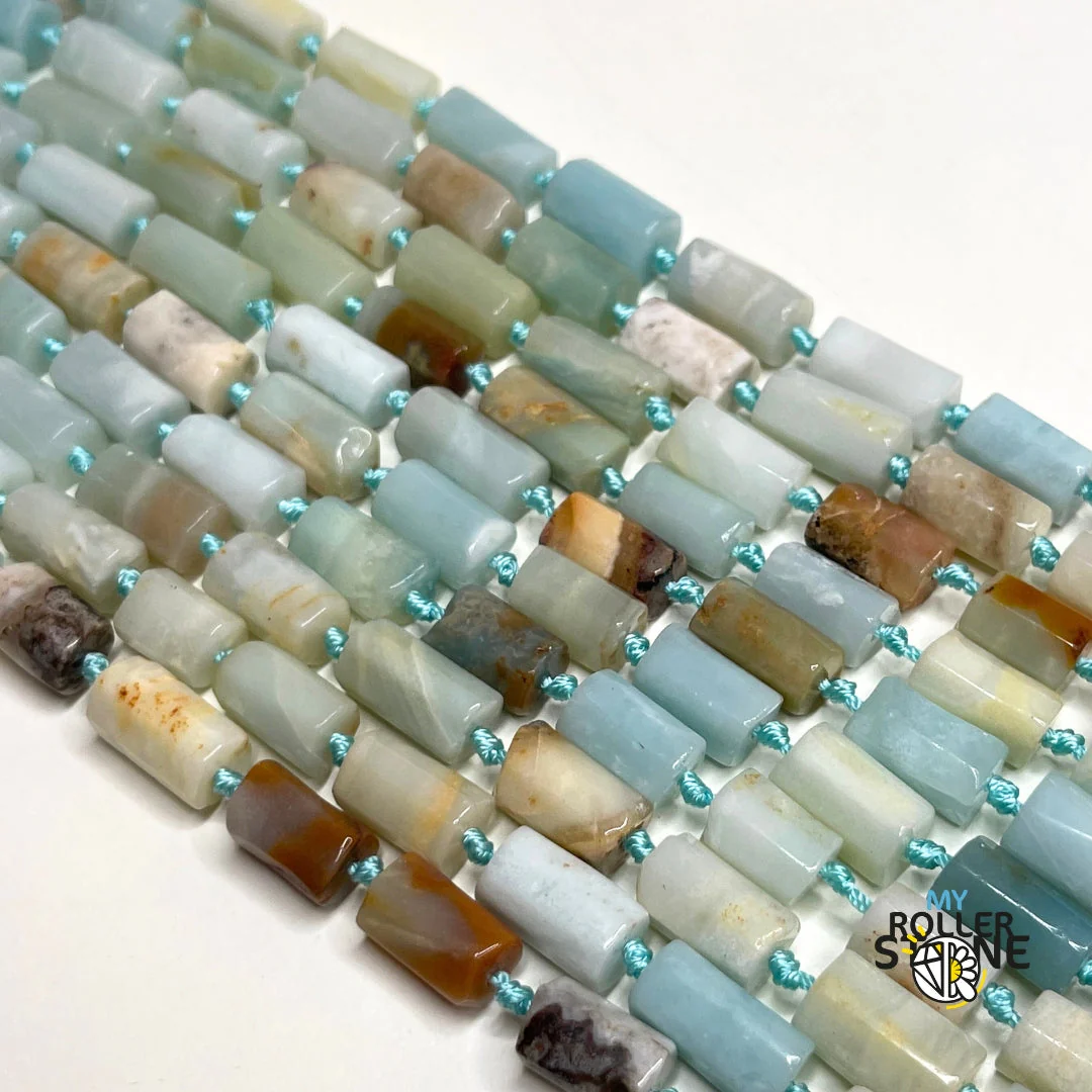 Perle Colonne Amazonite - Image 2