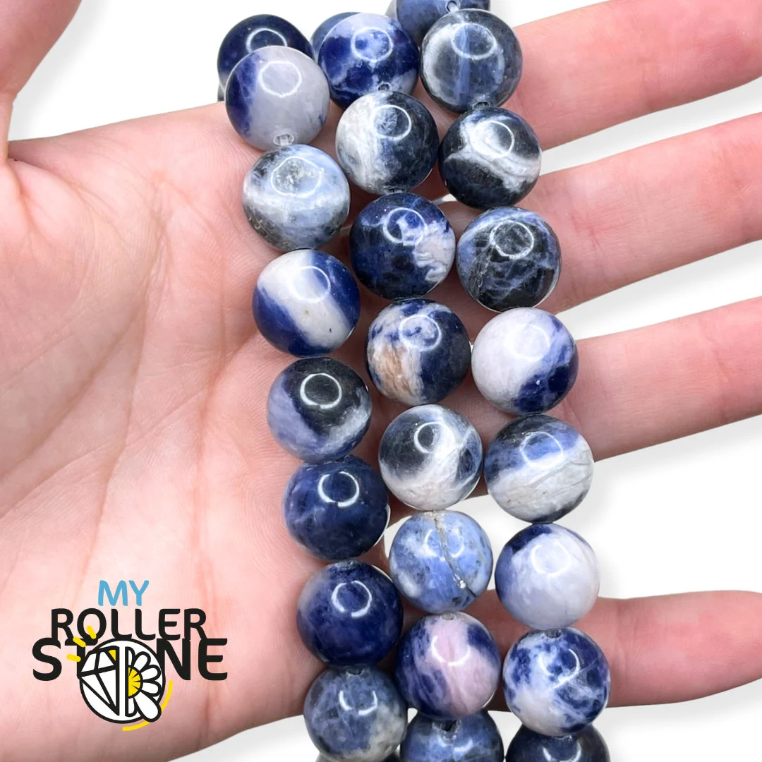 Perle en Sodalite 1A - Image 5
