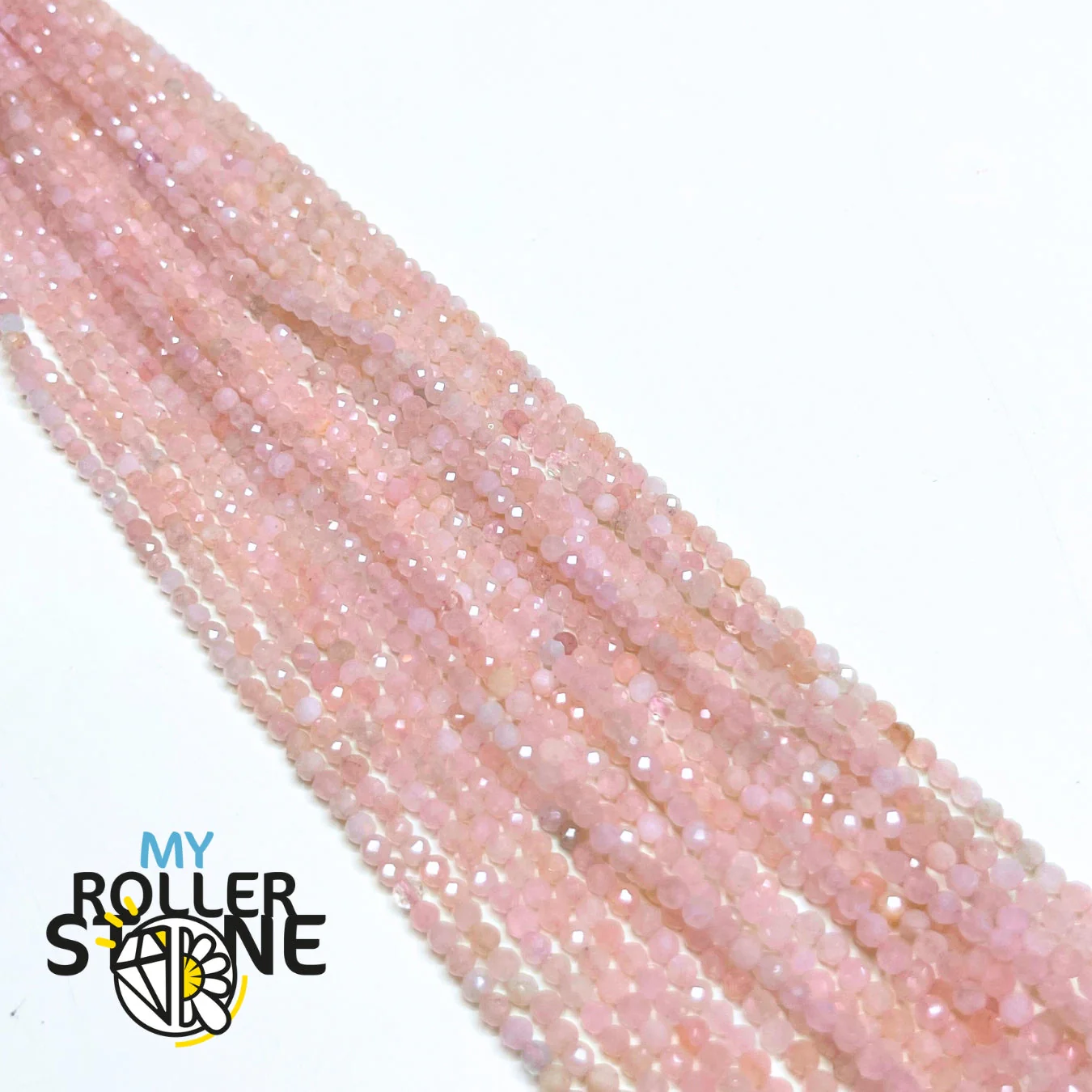 Perle Facettée Morganite Rose - Image 2