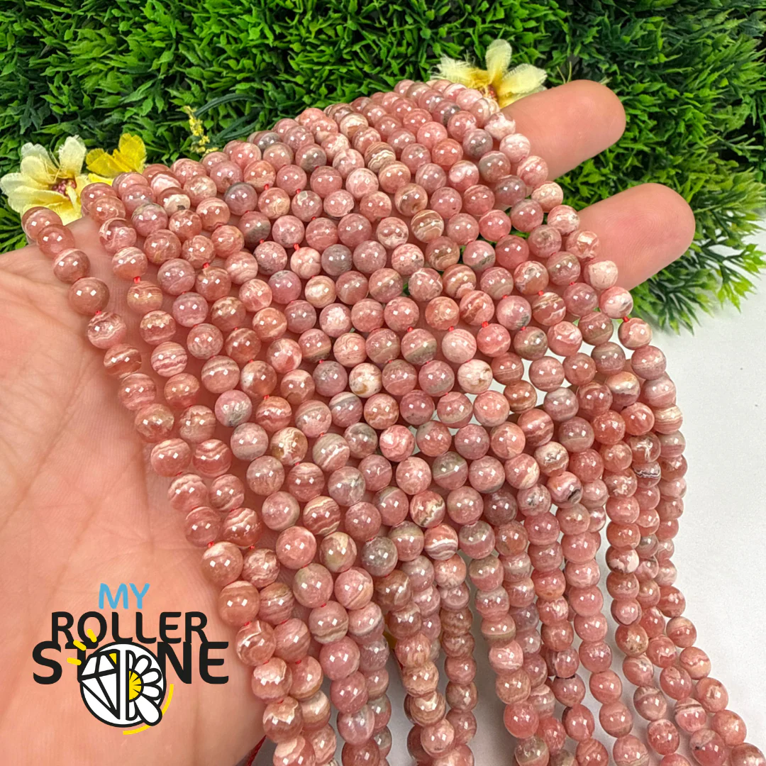 Perle Rhodochrosite 6MM 3A