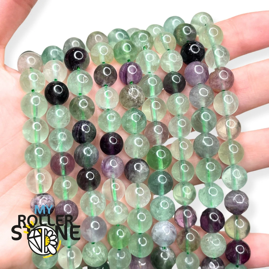 Perle Fluorite Arc-en-ciel 3A
