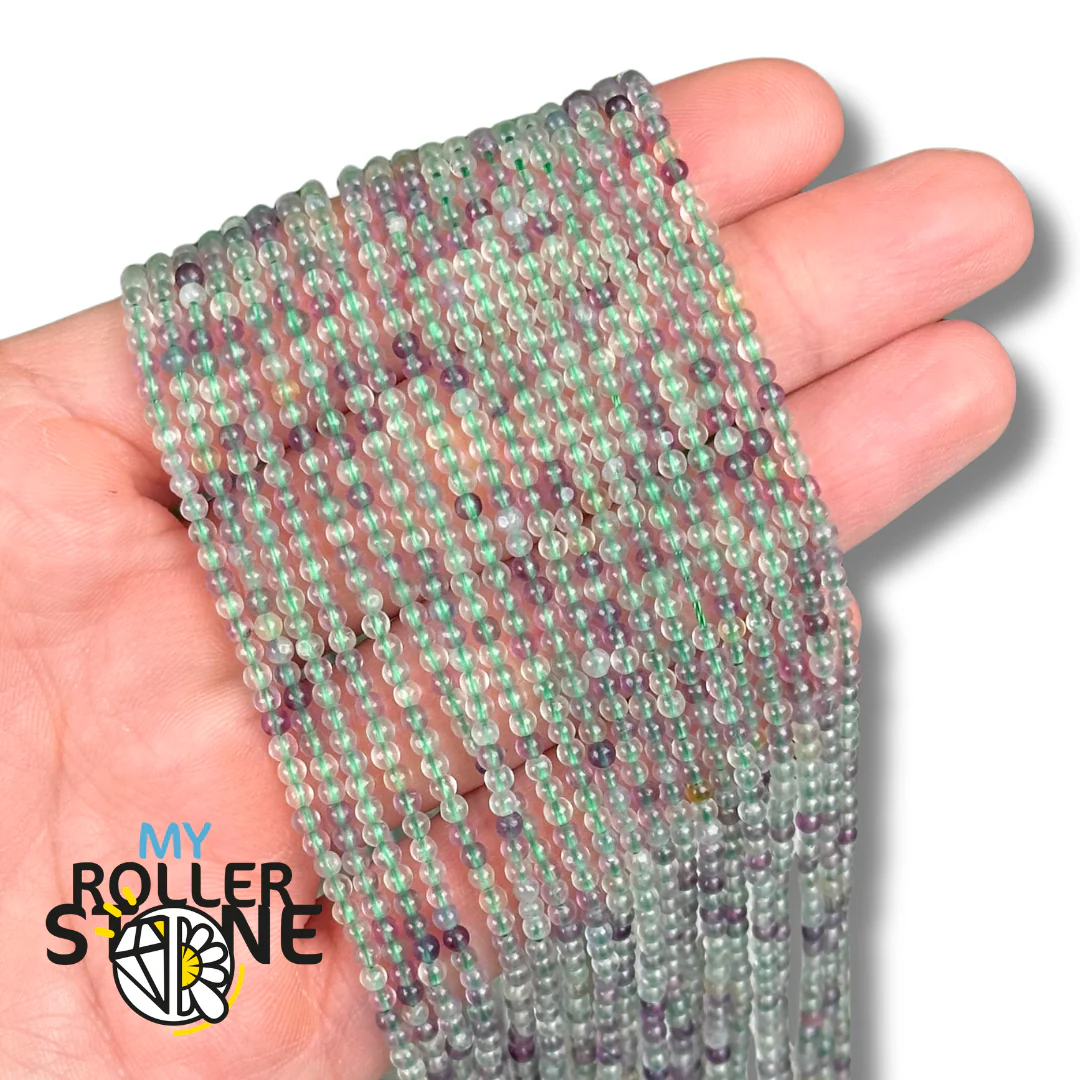 Perle Fluorite Arc-en-ciel 3A - Image 4