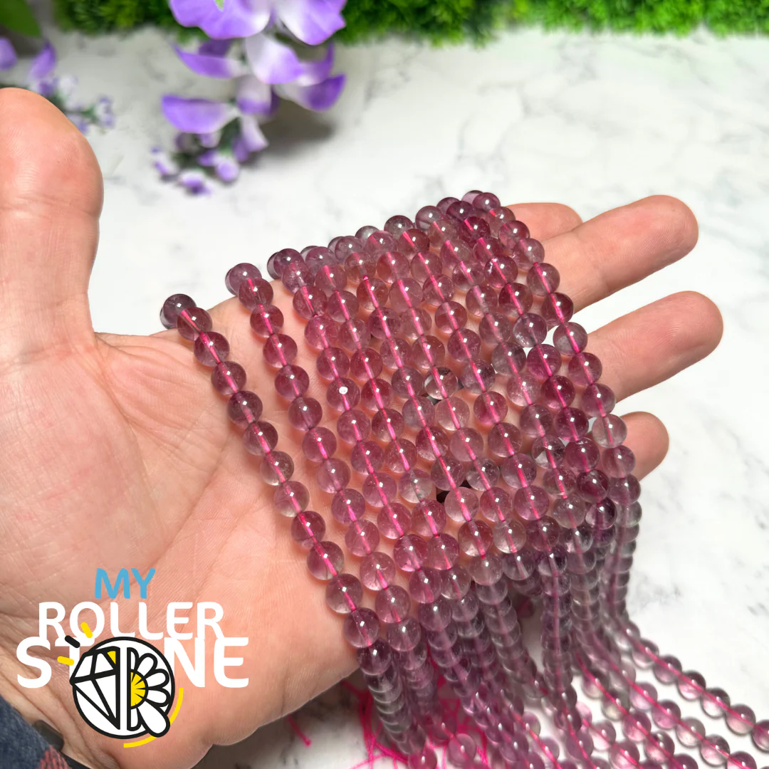 Perle Fluorite Rouge
