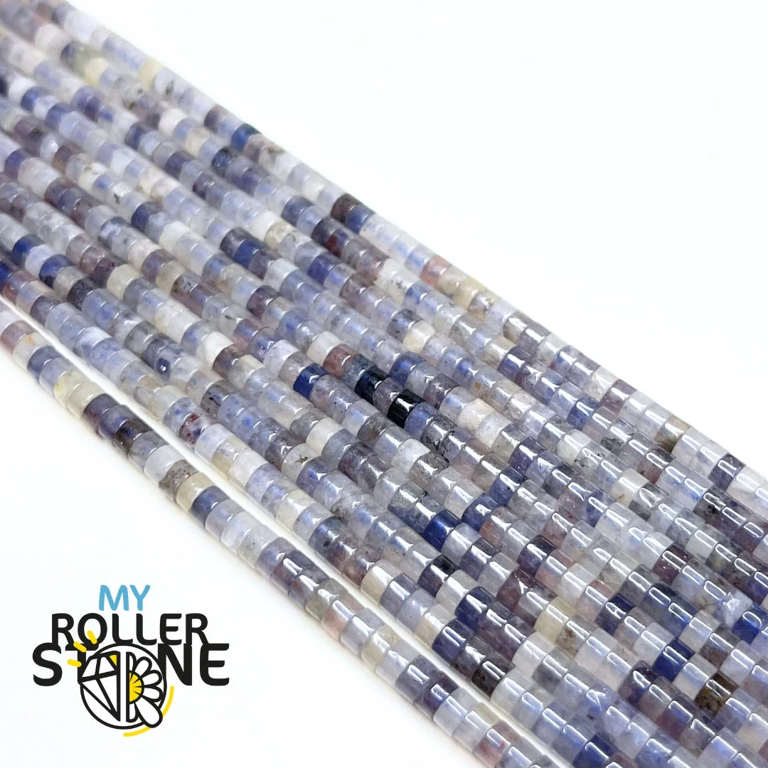Perle heishi Iolite - Image 2