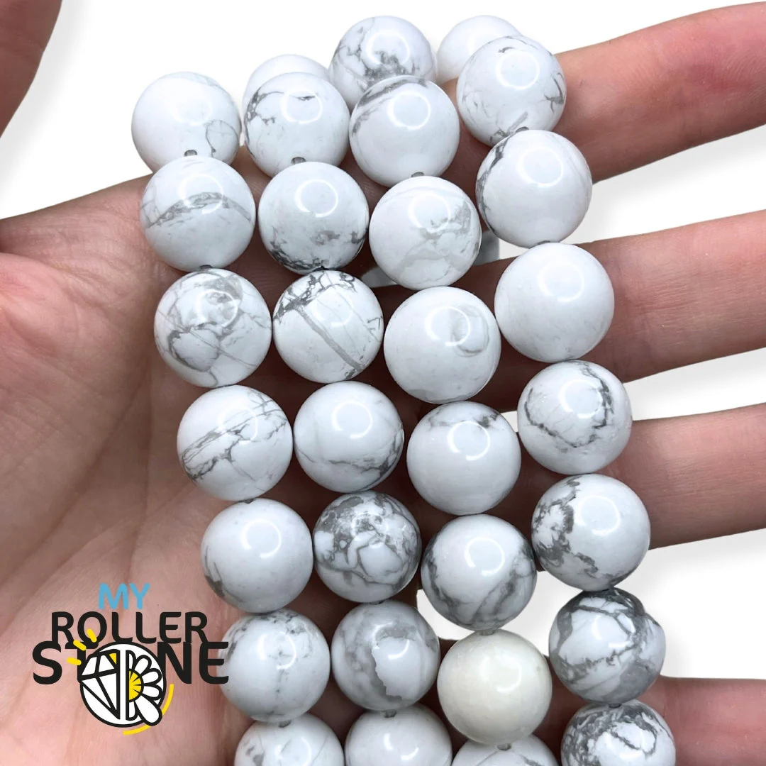 Perle Howlite blanche - Image 5