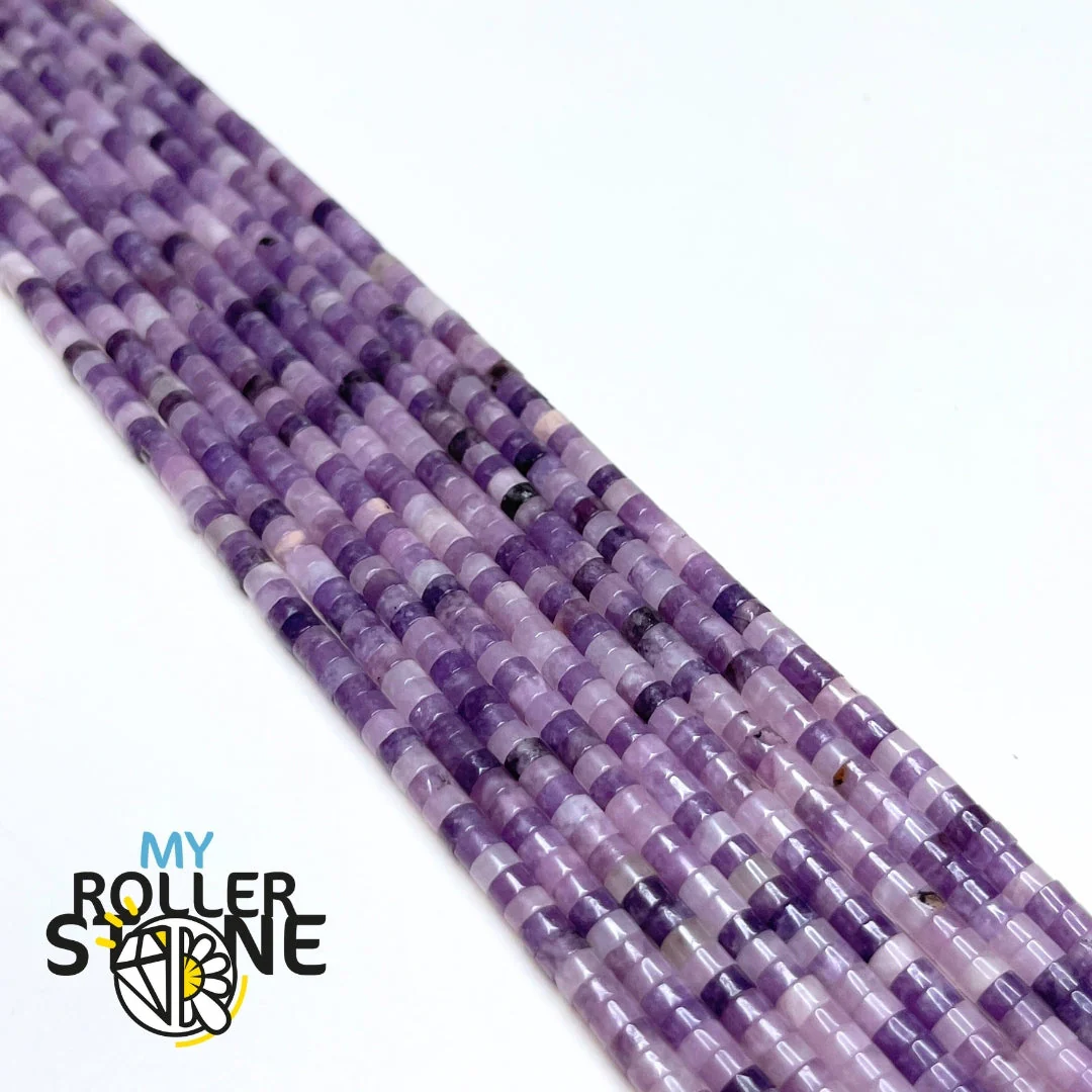 Perle Lépidolite Heishi - Image 2