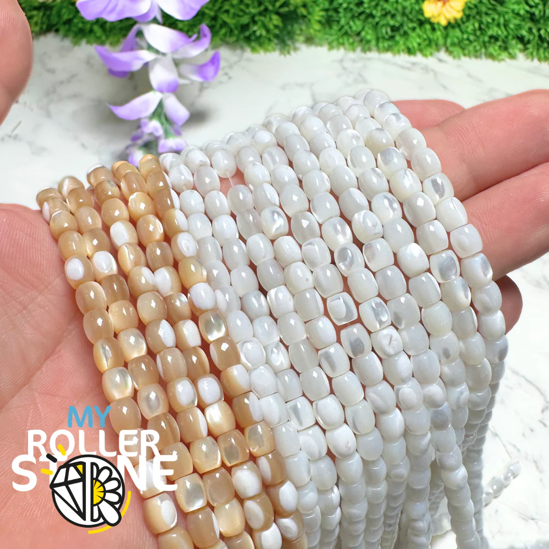 Perle Nacre Baril naturelle