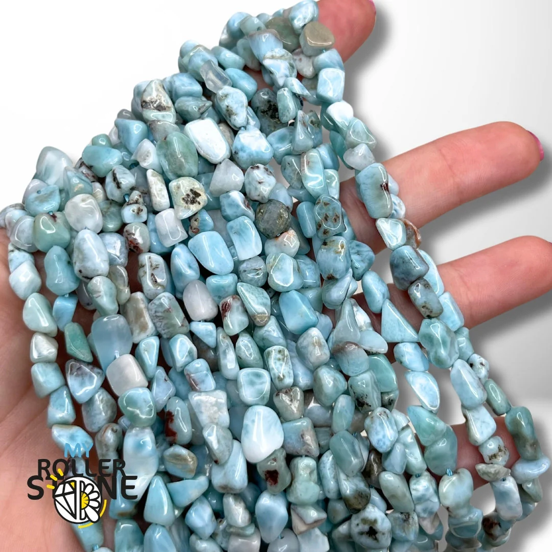 Perle baroque Larimar naturelle 3A