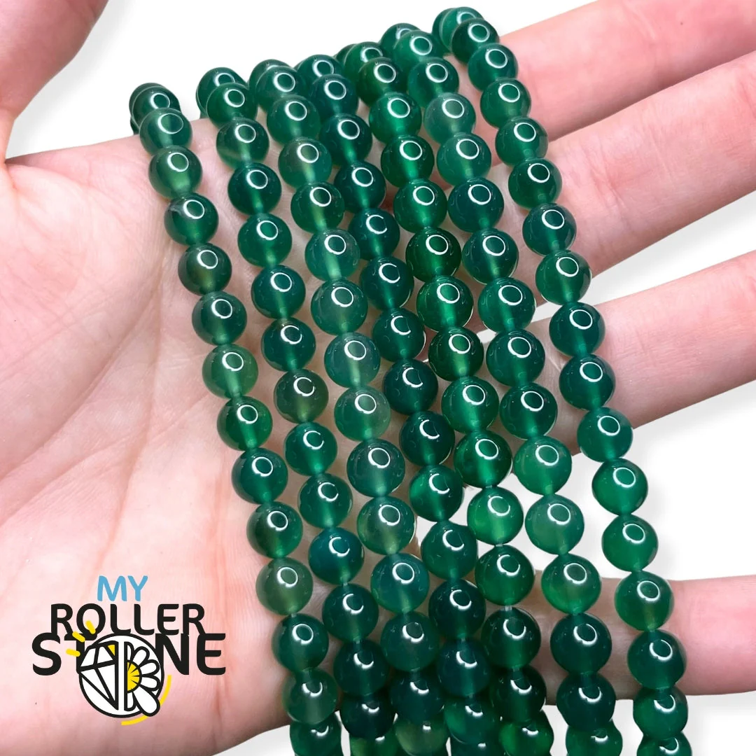 Perle onyx verte - Image 4