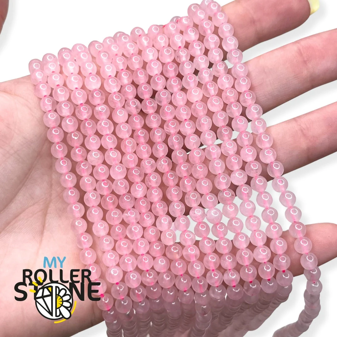 Perle Quartz Rose du Brésil 1A - Image 3