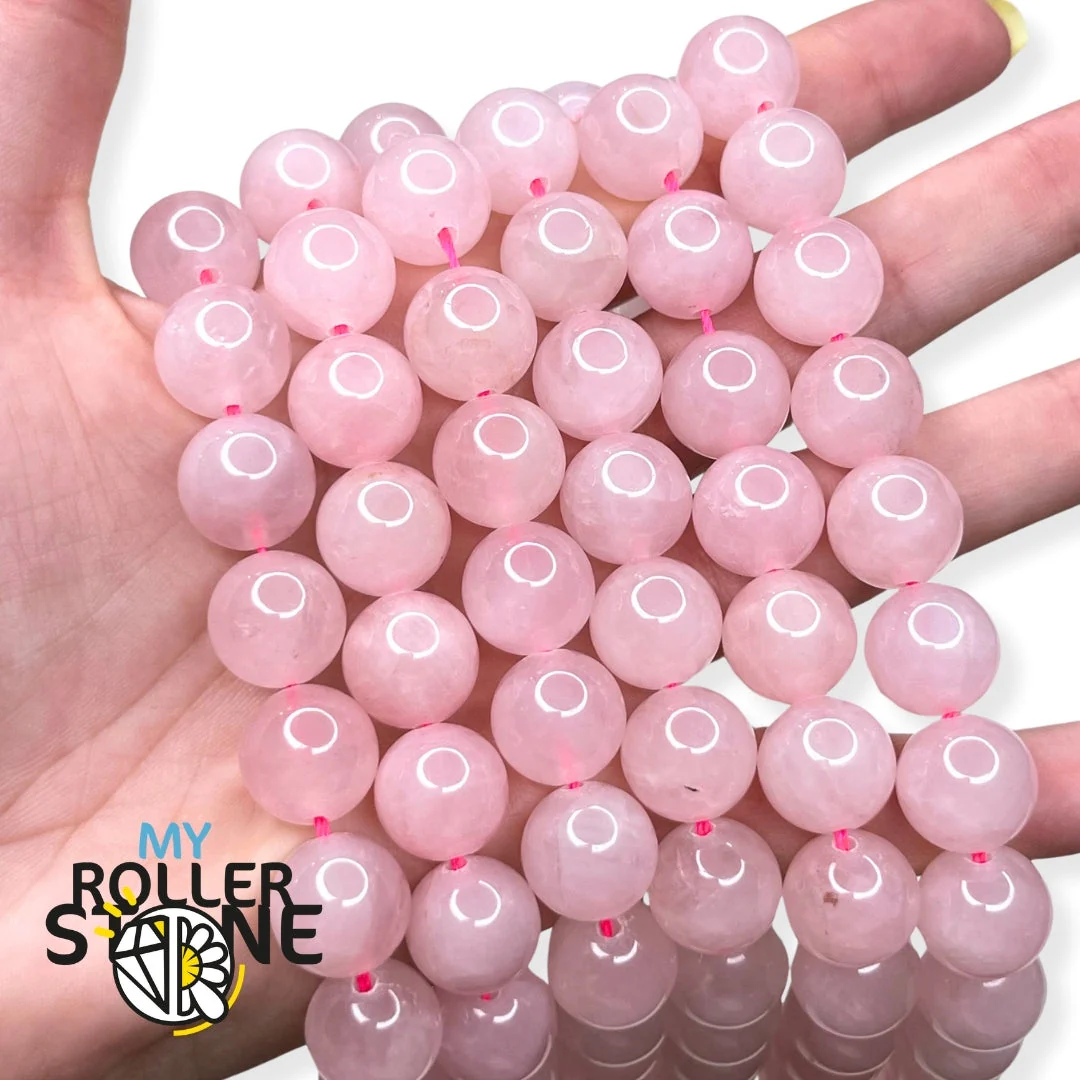 Perle Quartz Rose du Brésil 1A - Image 5