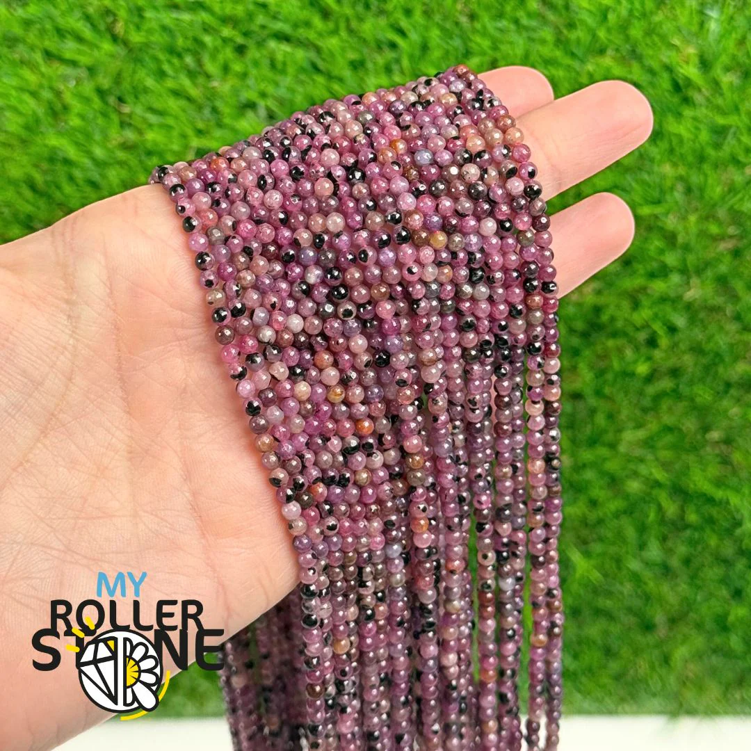 Perle ronde Rubis 1A