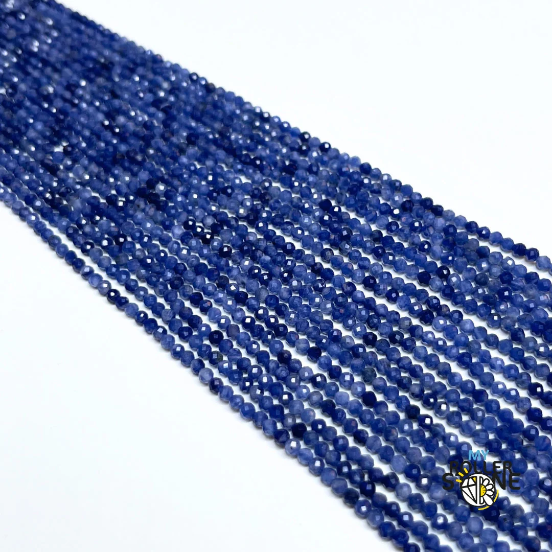 Perle Sodalite Facettée 3A - Image 2