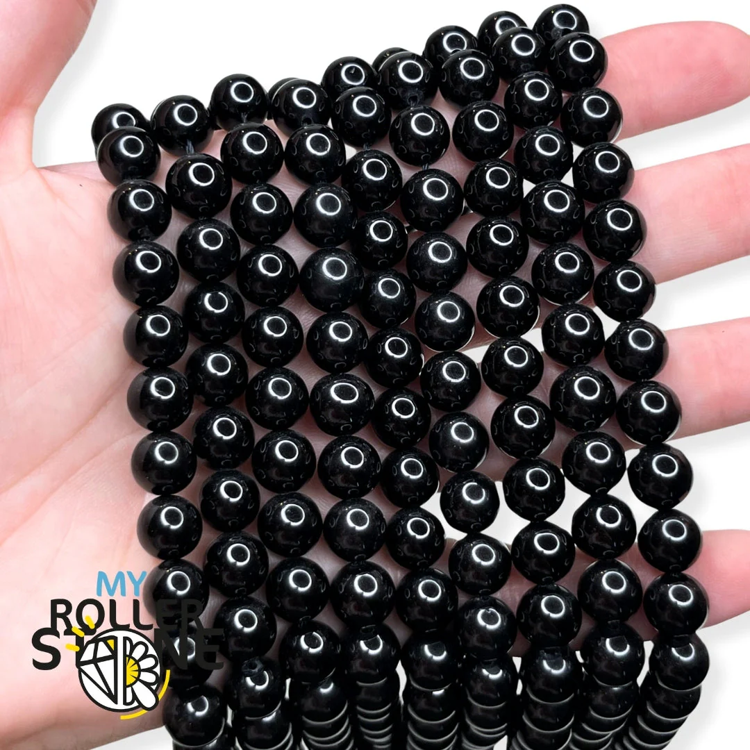 Perle Spinelle Noir 1A