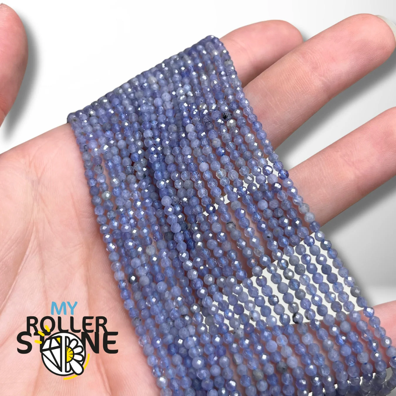 Perle Tanzanite facettée