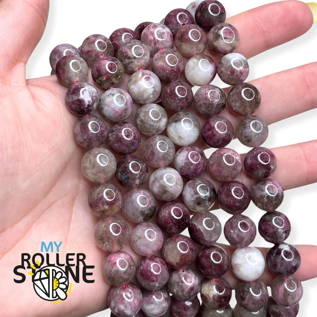 Perle Tourmaline Fleur 2A
